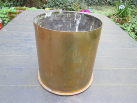 German cartouch cartridge. WW1 Duitse koperen huls mooi gemarkeerd Magdenburg 1917.