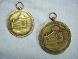 2 Dutch police sport medals. Nederlandse politie medailles sport Amsterdam