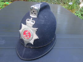 British Bobbyhelmet Kent Constabulary, Bobby helm Kent politie.