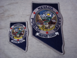 set Nevada Public safety Highway patrol, mouw- en borst embleem.