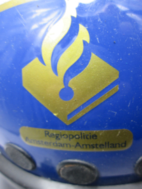 Dutch police helmet. Nederlandse politie helm Bereden Politie Regiopolitie Amsterdam- Amstelland.