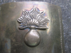 Dutch army buckle Grenadier. Nederlands koppelslot van het garde regiment Grenadiers 1900-1940.