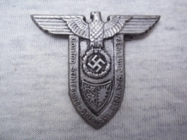 German tinnie, rally badge, Duitse tinnie Gautag Schleswig- Holstein Kiel 3-6 juni 1937