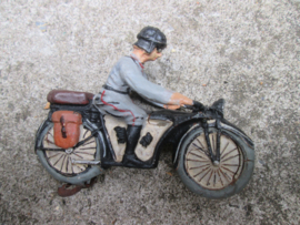 Unmarked German NSKK motorcyclist. NSKK motorrijder goede staat.
