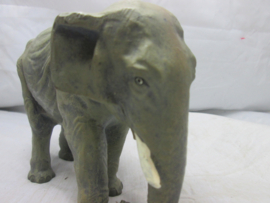 Elastolin olifant groot model elefant.