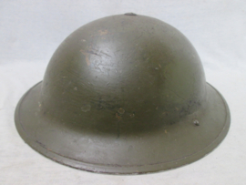 British/ Canadian helmet MkII. nicely marked and dated. Canadeese helm Brodie model. VMC-Viceroy Manufacturing Co of Toronto. 1942