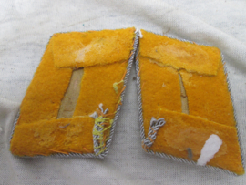 German luftwaffe collar tabs, officer. Duitse luftwaffe kraagspiegels Flight personal, vliegend prersoneel, officier.