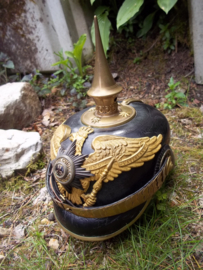 Pruisen Garde officier pickelhaube voor de officieren van 2,3,4, Garde regiment zu Fuss en Garde Grenadier Regiment 1 t/m 5.