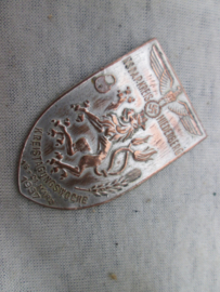 German tinnie, rally badge, Duitse tinnie, NSDAP Kreis Niederberg, Kreistagungswoche  15- 21 März 1937 without pin. zeldzame tinnie, helaas zonder pin kom je niet vaak tegen. mooi gemarkeerd.