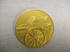 German medal 1936 Reichswehr, Wehrmacht shooting price. Duitse penning schietprijs vuurverguld top staat