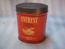 Cigarette Tobacco tin. sigaretten blikje voor display EVEREST.