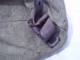 German Rucksack, bagpack, midwar production. Duitse stoffen rugzak mooi gemarkeerd 1941 nette gedragen staat.