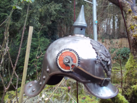 Duitse kurassiers helm veldgrijs, manschap 1916
