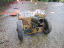 Tin camo gun made in italy. Blikken kanon werkt gemaakt in Italie. leuk model.