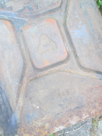 Duitse jerrycan 2e model, 1940, zonder WEHRMACHT.