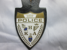 Police badge HKA.