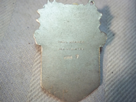Swiss silver medal hall marked, Zwitserse zilveren medaille met merkteken Sous-Off. Neuchatel