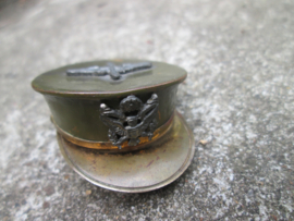 US sweetheart, US military cap with photo. US broche Amerikaanse pet officier luchtmacht embleem met foto van Amerikaanse politie agent leuk item, welke je niet vaak tegenkomt.