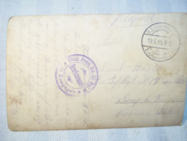 Duitse postkaart Pruisisch Infanterie regiment 98 - 12e Kompagnie
