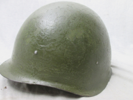 Russian helmet, SSH40 modified. Russische helm model WO2 gemodificeerd jaren 50 Oostblok landen.