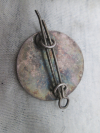 Enamel badge Dutch scouting. Nederlands padvinders embleem, emaille, DOE JE BEST.