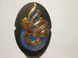 Dutch brest police badge. Borstbrevet Nederlandse politie midden- en West- brabant.