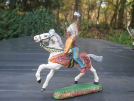 DURSO Indiaan op paard zeer mooi figuur, goede staat.