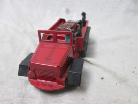 Tin toy fire- engine. Blikken speelgoed brandweer auto, made in Western- Germany