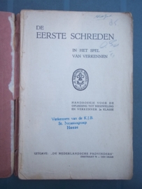 Pasvinders boek, de eerste  schreden