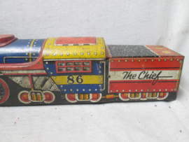 Tin toy train MARX - The Chief.