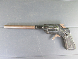 Toy pistol, speelgoed pistooltje voor oorlogs DRP werkend.