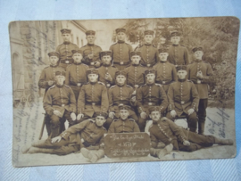 Duitse postkaart Hessen regiment.