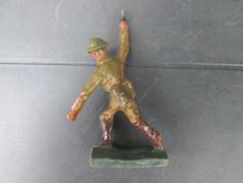 DURSO British officer, Engelse officier bespeelde staat.