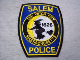 Badge, embleem Salem Police Massachusetts.
