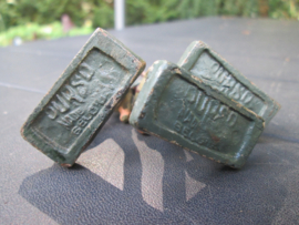 DURSO 3 gelgium soldiers Chausseur Ardenne. Ardense Jagers 3 stuks bespeelde staat