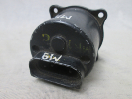 German Luftwaffe airforce fuel gauge, for a Focke-Wulf FW-190 fighter plane, nicely marked in good condition. Duitse luftwaffe brandstof meter, uit de FW-190 en zodanig ook gemarkeerd.