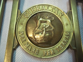 British buckle Royal Marine Corps. Engelse gesp Royal marines. brons