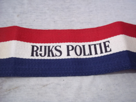 RIJKSPOLITIE armband, jaren 50 mint staat.