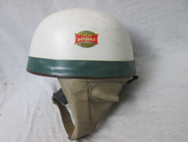 East- Germany motor helmet civilian. PERFEKT- BERLIN. Motorhelm uit de jaren 50-60 uit het voormalige DDR. mint staat mooi tijdsbeeld.