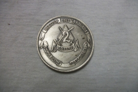 US coin silver 1962  Second brigade 5th.Inf.Div.Fort Polka LA  there is a number on the side of the coin