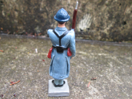 DURSO French soldier on guard. Franse soldaat op wacht mint staat.
