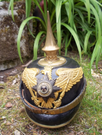Pruisen Garde officier pickelhaube voor de officieren van 2,3,4, Garde regiment zu Fuss en Garde Grenadier Regiment 1 t/m 5.