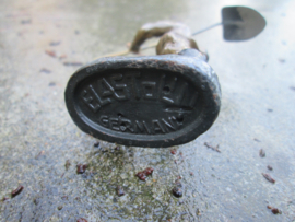 ELASTOLIN Belgium soldier chasseur Ardenne. Belgische Ardense jager met schop