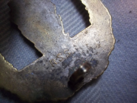Duits  Kriegsmarine minensuch abzeichen maker R.S.S. buntmetal.