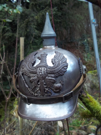 Duitse kurassiers helm veldgrijs, manschap 1916