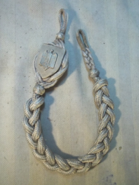 German lanyard first model. Duits schietkoord schützenschnur 1e model Wehrmacht goede staat