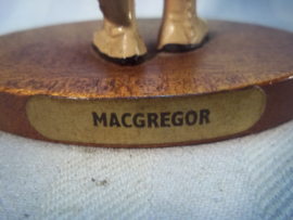 Advertiement item Mac. Gregor clothing company . Reclame figuur Mac. Gregor kleding 15 cm.