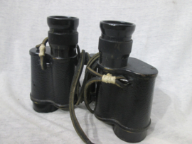 British binocular in case nicely marked and dated. Engelse verrekijker in canvas tas Bino Prism No.2 MK II - Taylor Hobson.1941. optiek is goed met gradenboog. TOP stuk.