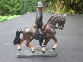 DURSO belgium police Belgische rijkswacht te paard met sabel en helm , goede staat