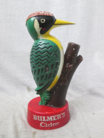 Advertisment item Reclame popje van hard plastik jaren 70. BULMER'S Cider. Zeer kleurrijke reclame item.